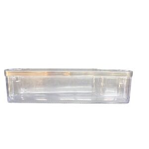 Samsung OEM Refrigerator Door Bin Guard Right Side DA63-08283A Clear Silver Trim